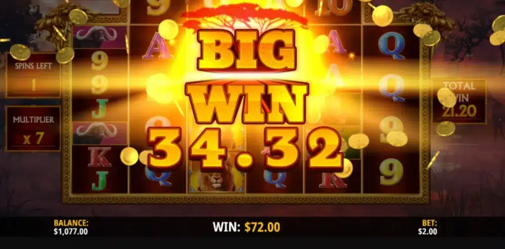 Majestic Megaways 8 Majestic Megaways : big win