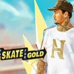 nyjah huston skate for gold slot logo