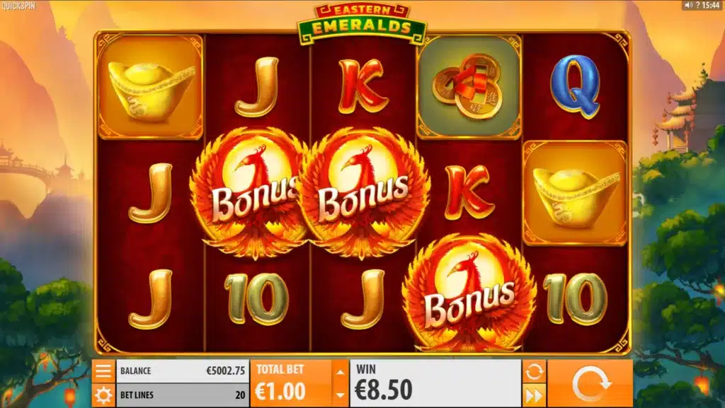 Eastern Emeralds 5 Eastern Emeralds: multiplificateur