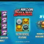 Razor Shark - la slot marine de Push Gaming