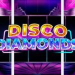 disco diamonds slot logo