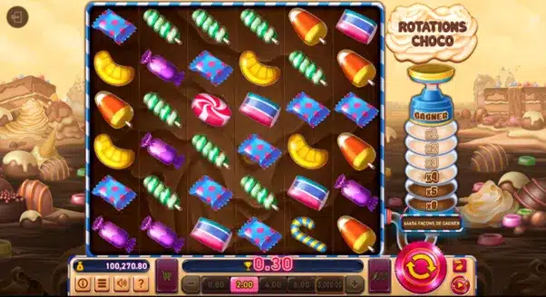 Choco Reels 5 Choco Reels : bonus