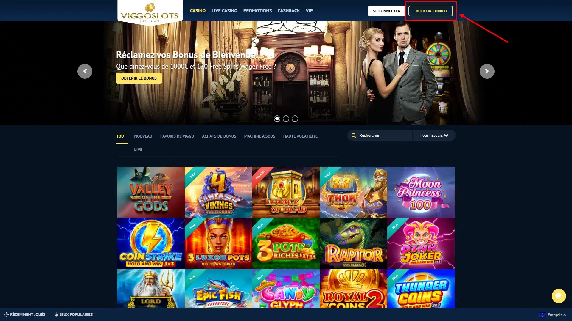 Notre Avis sur Viggoslots 5 inscription sur viggoslots 1
