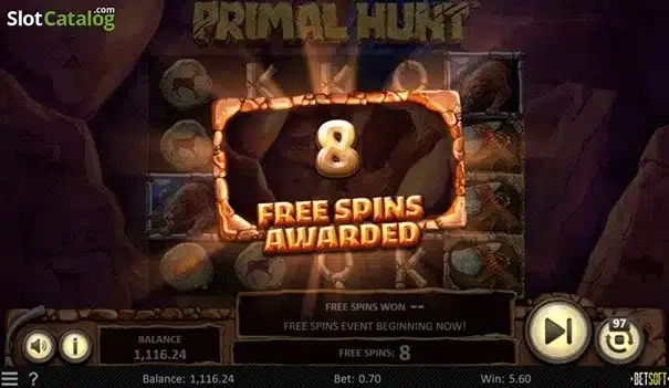 Primal Hunt 6 Primal Hunt : retriggers