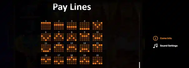 Solar King Machine | Le soleil révèle vos trésors cachés 6 Solar King Machine : lignes de paiement