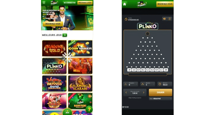 Machance casino 14 Le casino en ligne Machance sur mobile