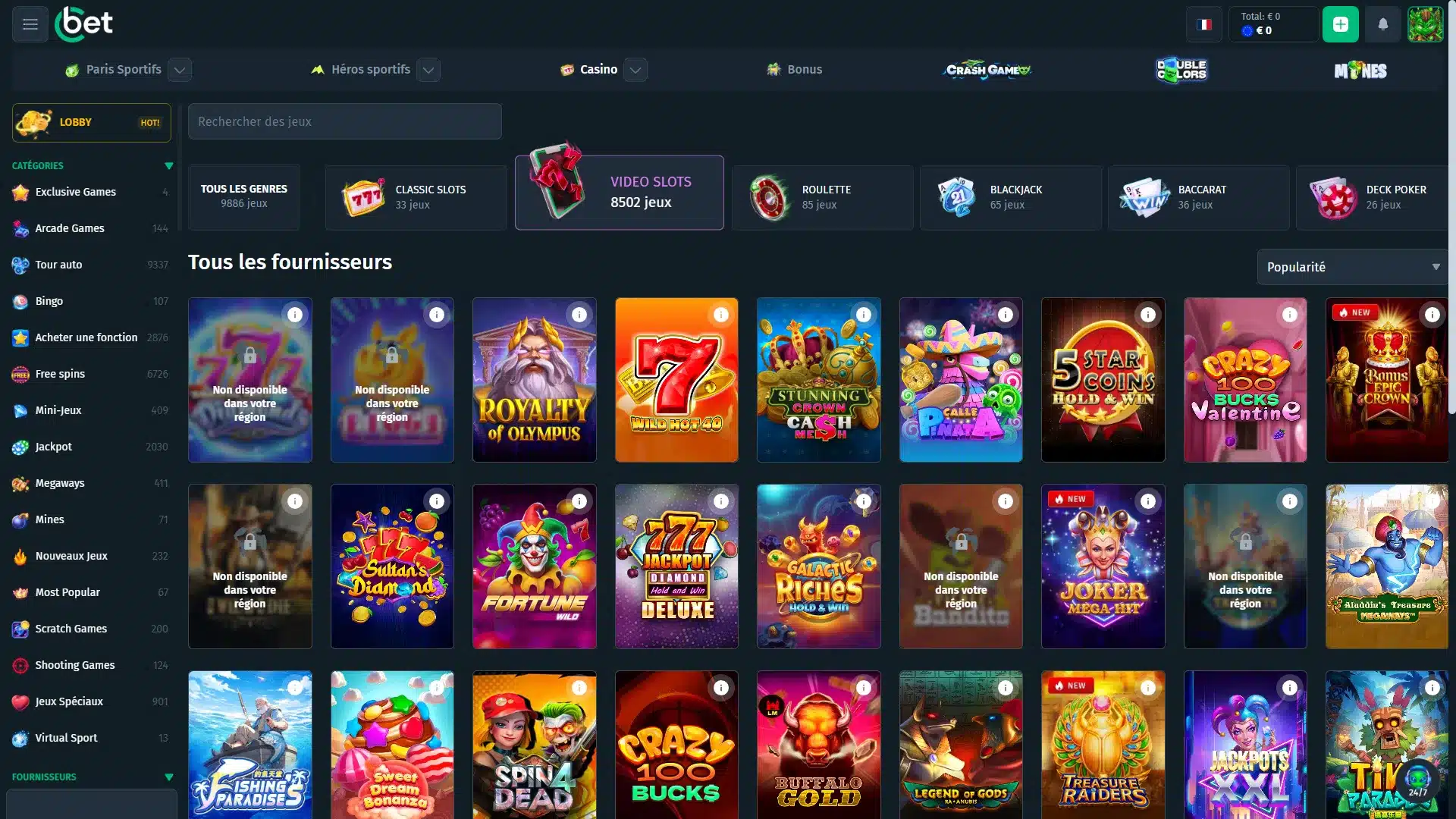 Notre Avis sur Cbet Casino 2 machines à sous sur cbet