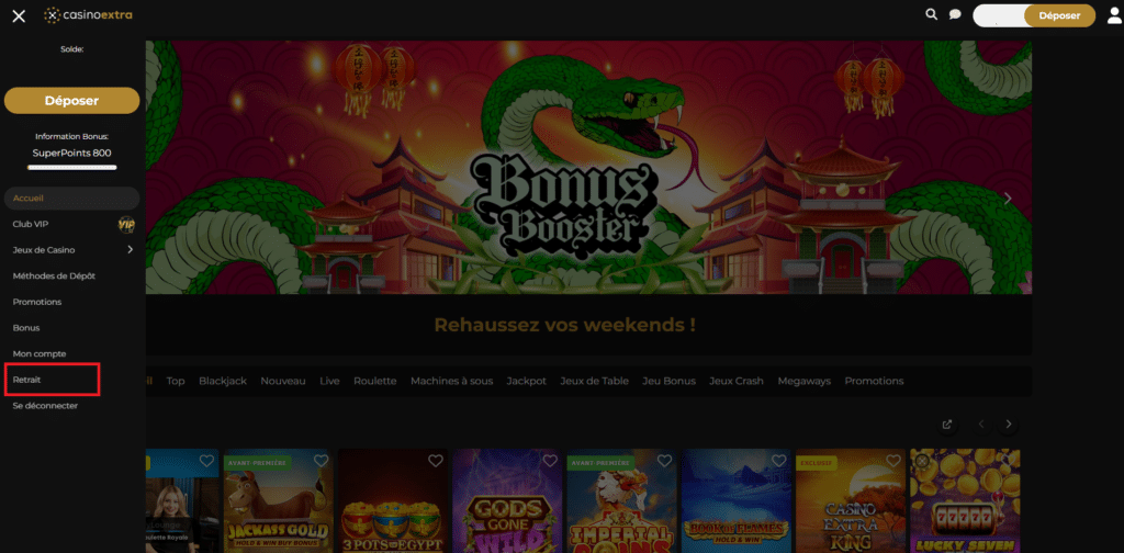 Notre Avis sur Casino Extra : Guide complet 8 Retrait sur Casino Extrait