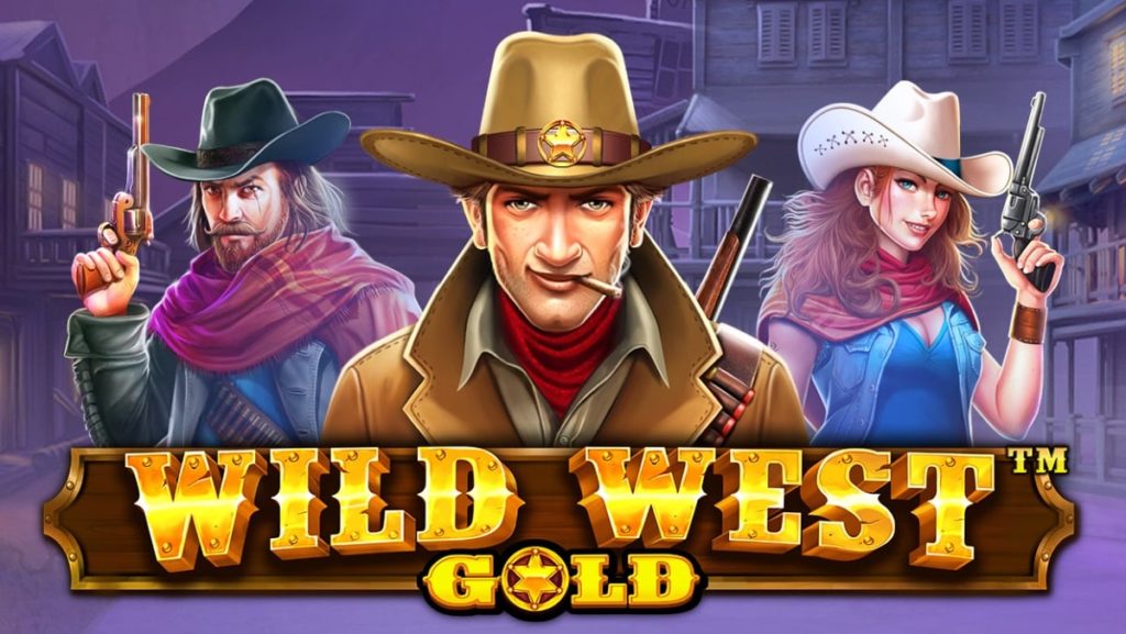 wild west gold banner