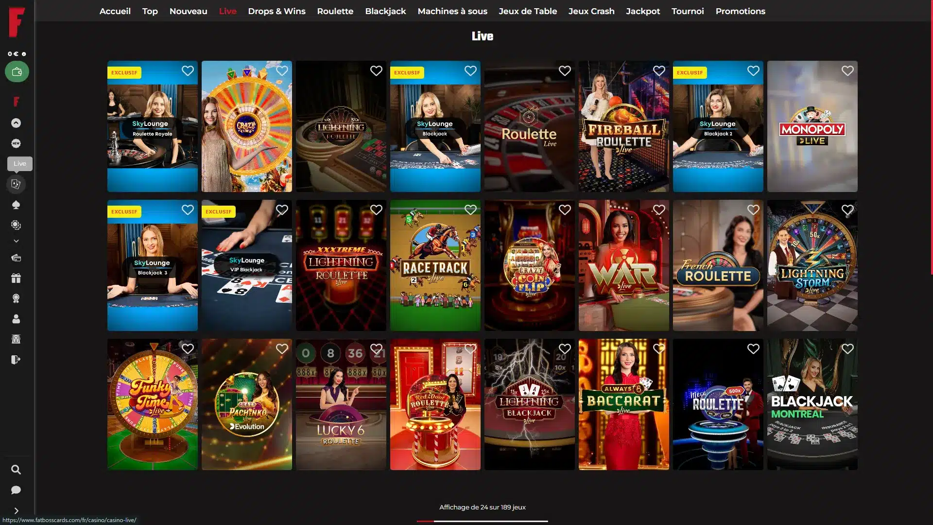 Notre Avis sur FatBoss 4 jeux en direct sur fatboss