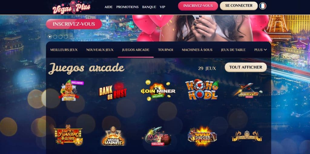 Votre clé du succès : Vegas Plus Casino