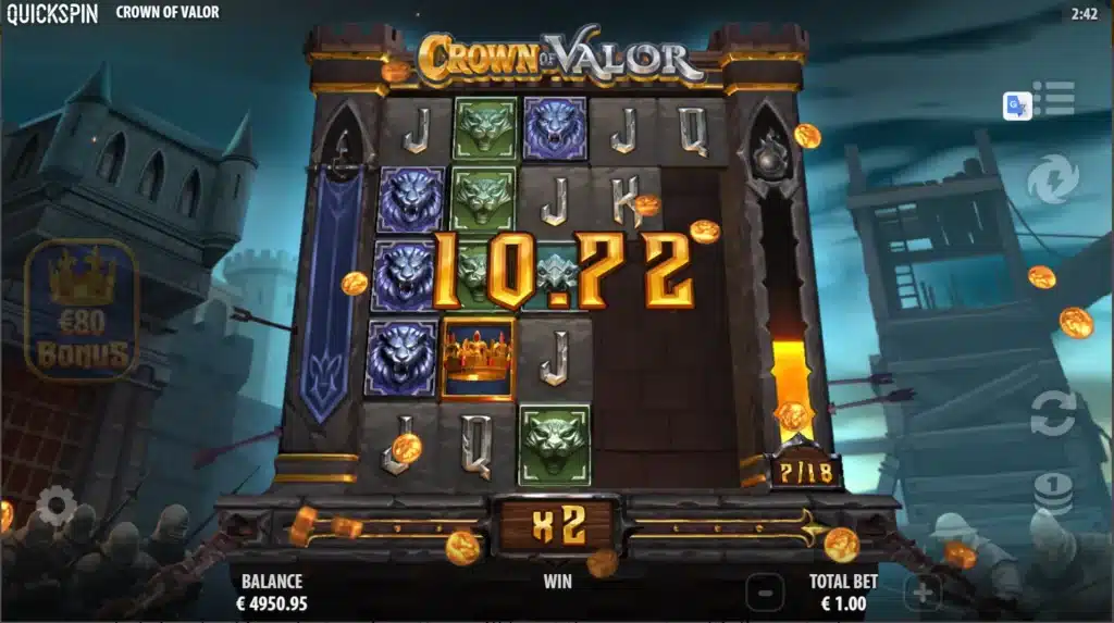 Crown Of Valor 6 Crown of Valor: multiplicateur