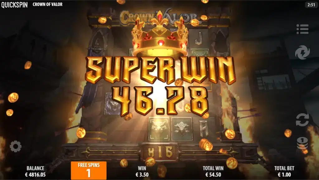 Crown Of Valor 12 Crown of Valor: super win