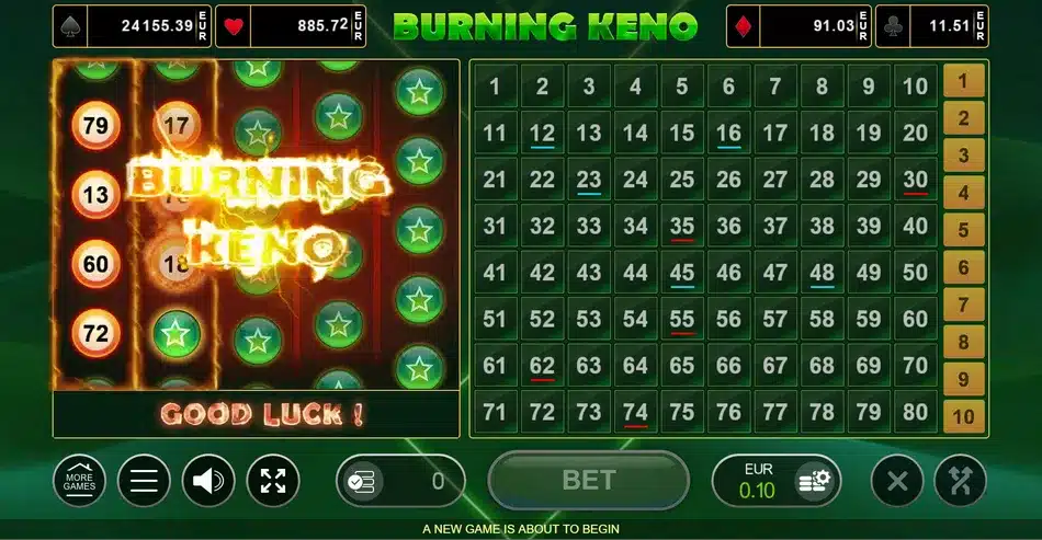 Keno en ligne : Règles, astuces, meilleurs casinos pour jouer 8 burning keno