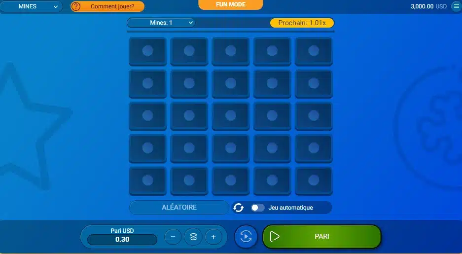 Mines Casino Avis : Guide complet pour jouer gratuitement 10 Mines avec 1 bombe