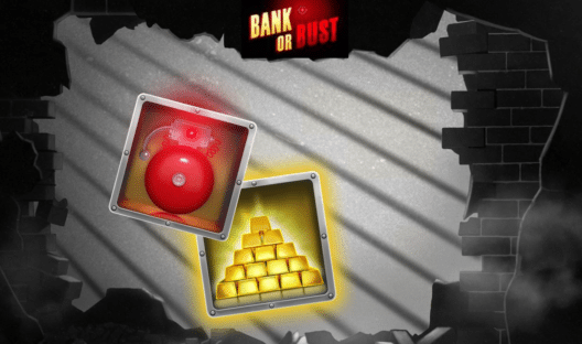 Bank or Bust : le jeu de mines casino par Lucky8