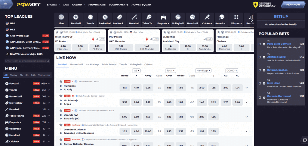 Powbet Casino 6 Powbet paris sportifs