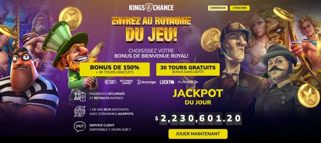 Bonus casino Kings chance
