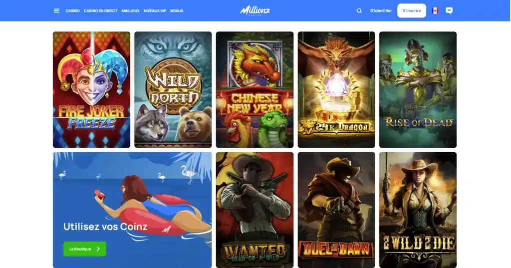 Bingo en ligne casino : Top Jeux Gratuits et Guide complet 2 page d'accueil millionz