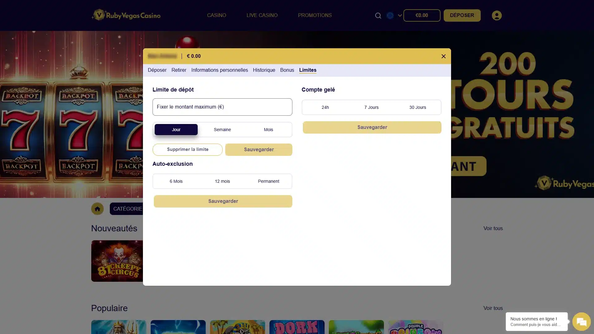 Notre avis sur Ruby Vegas 19 jeu responsable sur ruby vegas casino