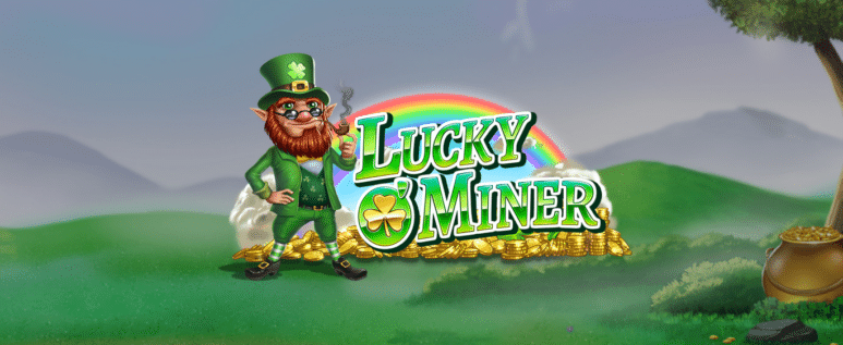 Lucky o Miner casino logo