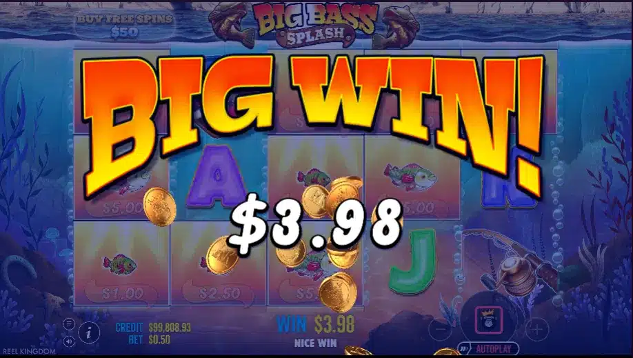 Big Bass Splash 2 Big Bass Splash : caractéristiques