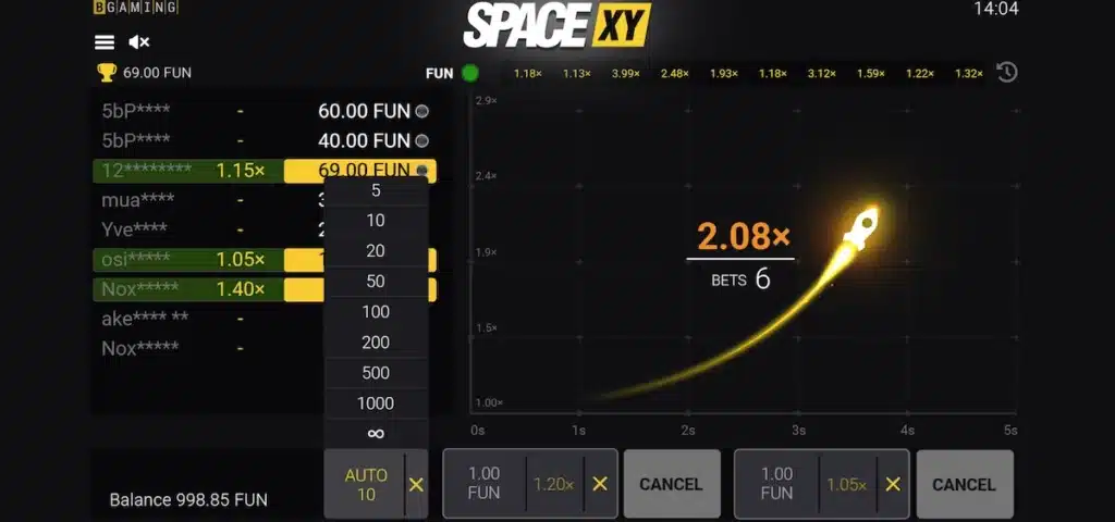 Space XY Avis : Guide complet pour jouer gratuitement 4 Autoplay Space XY