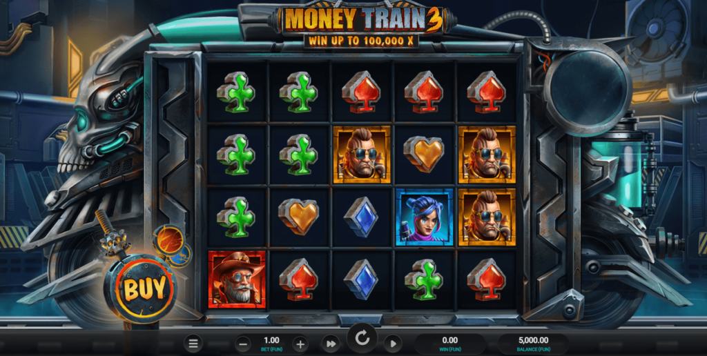 Machine à sous Money train 3