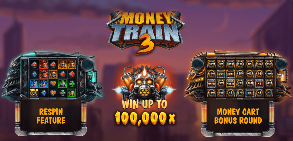 Machine à sous Money train 3