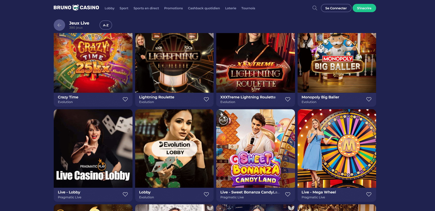 Bruno Casino Avis | Test & Bonus 300 € + 255 FS