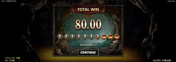 Dead Canary 6 Dead Canary : RTP