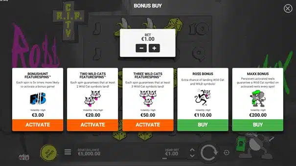 Rip City Slot 8 Rip City : Buy Bonus