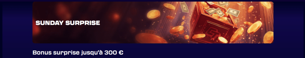 Bonus dimanche casino together