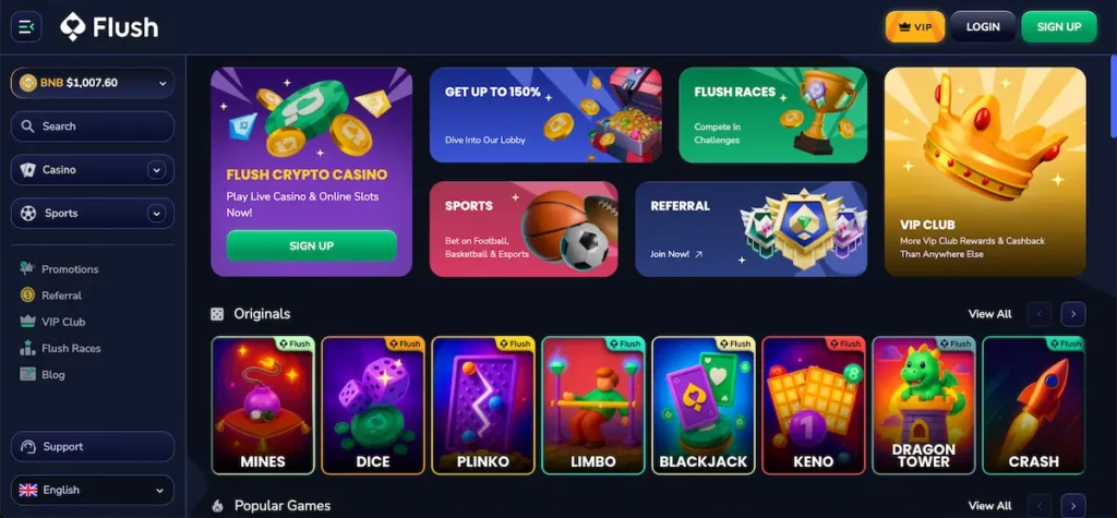 Flush Casino : notre avis complet 1 flush
