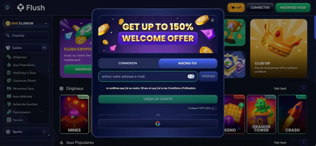 Flush Casino : notre avis complet 15 flush inscription