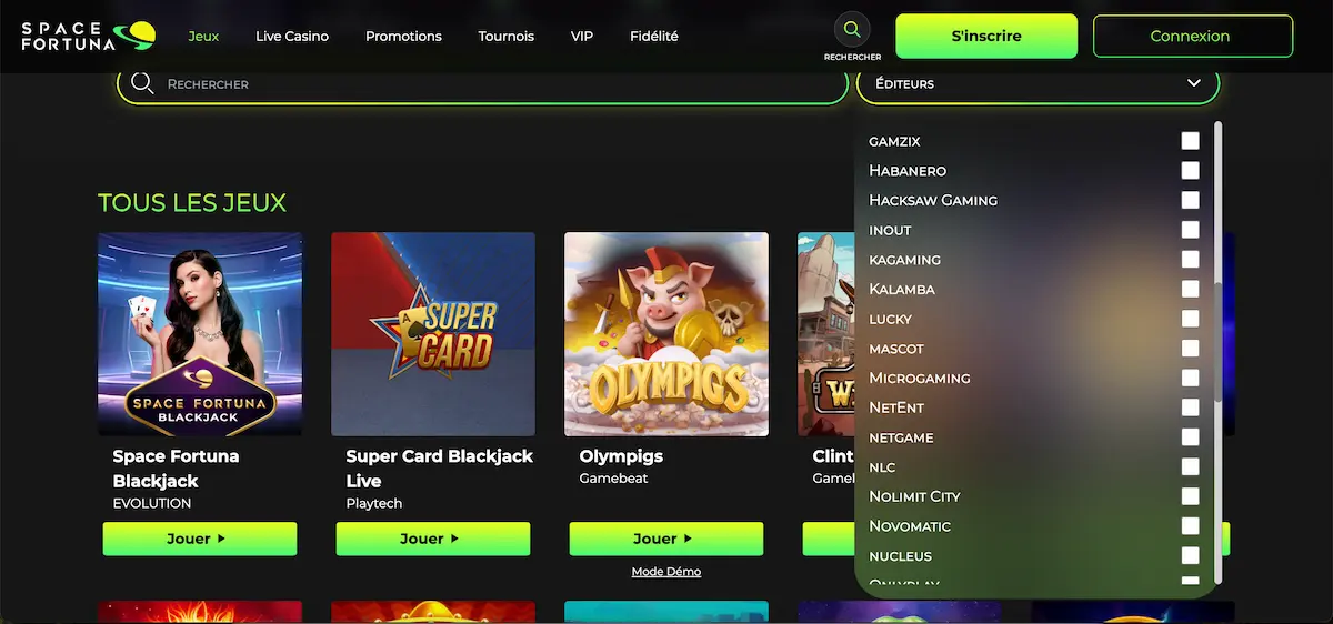 Notre Avis sur Space Fortuna 12 space fortuna fournisseurs