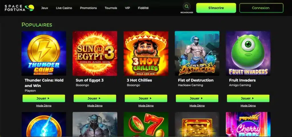 Notre Avis sur Space Fortuna 9 space fortuna machines à sous