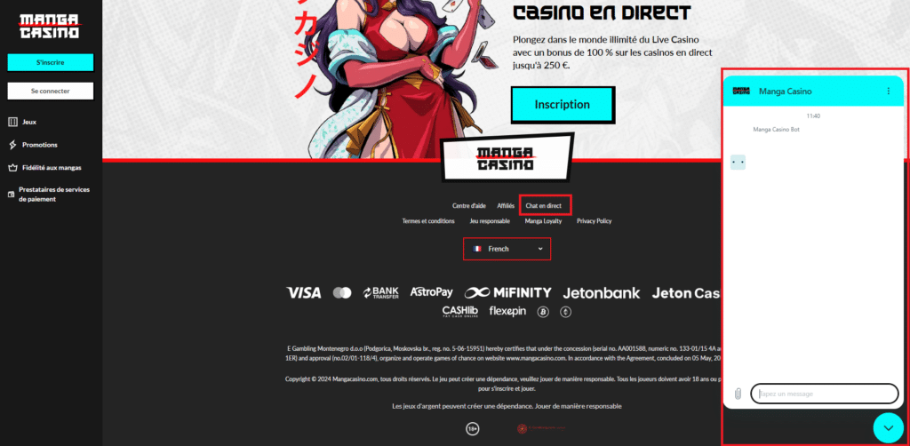 support client manga