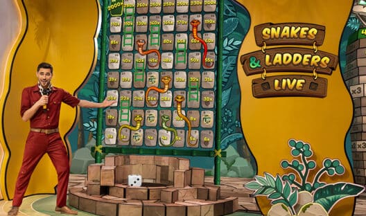 Le jeu de casino en direct Snakes & Ladders Live