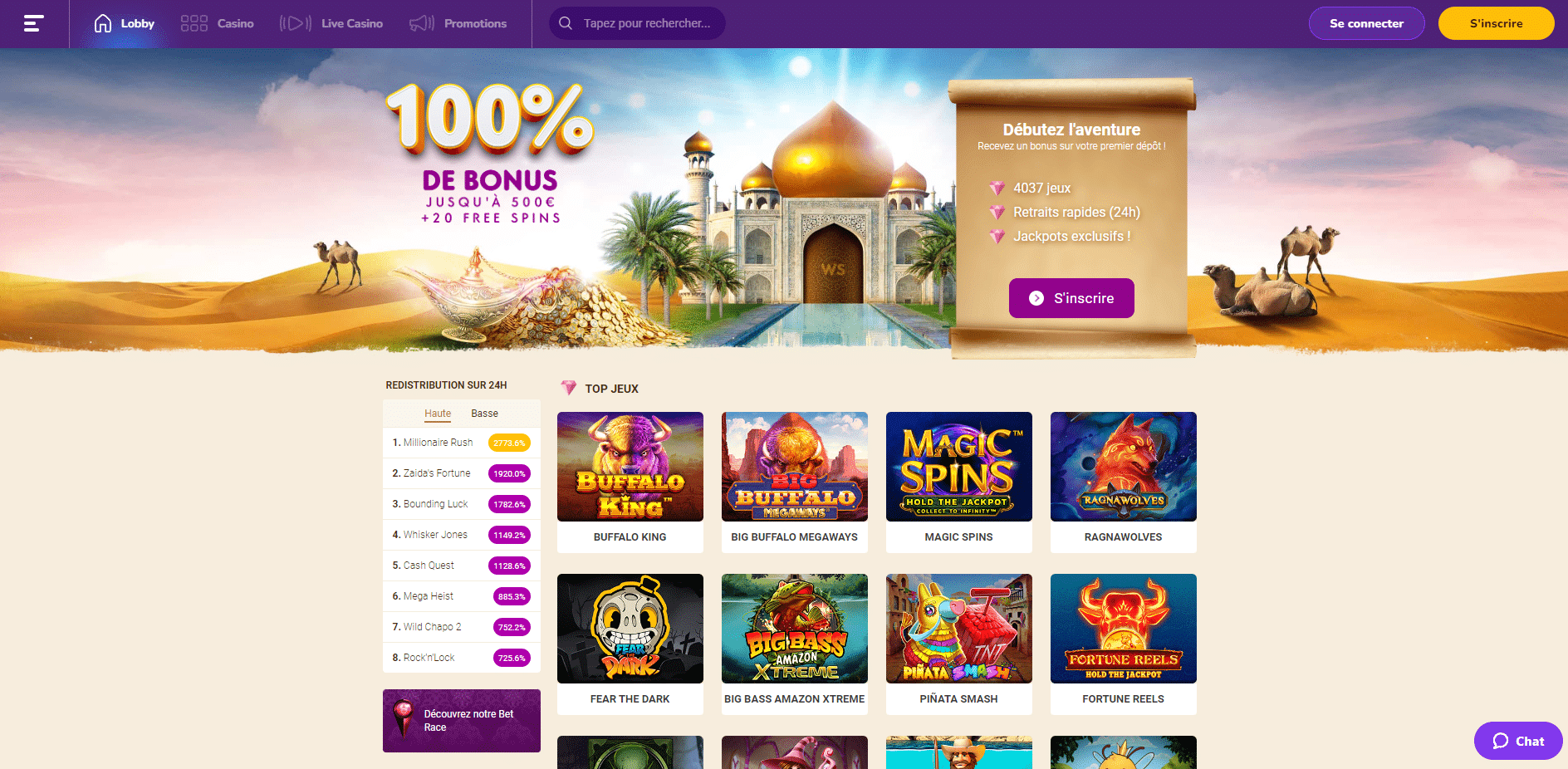 nouveau casino en ligne 2025