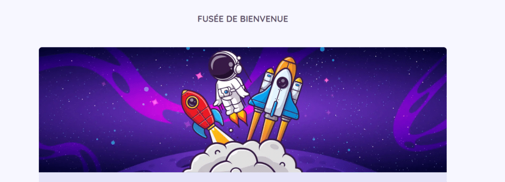 bonus de bienvenue