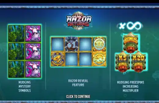 Razor Returns | La plongée ultime signée Push Gaming