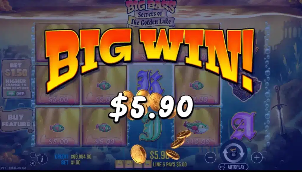 Big Bass Secrets of the Golden Lake 2 Big Bass Secrets of the Golden Lake : caractéristiques