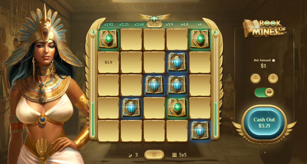 Notre revue complète sur le jeu de casino Book of Mines 17 book of mines 3