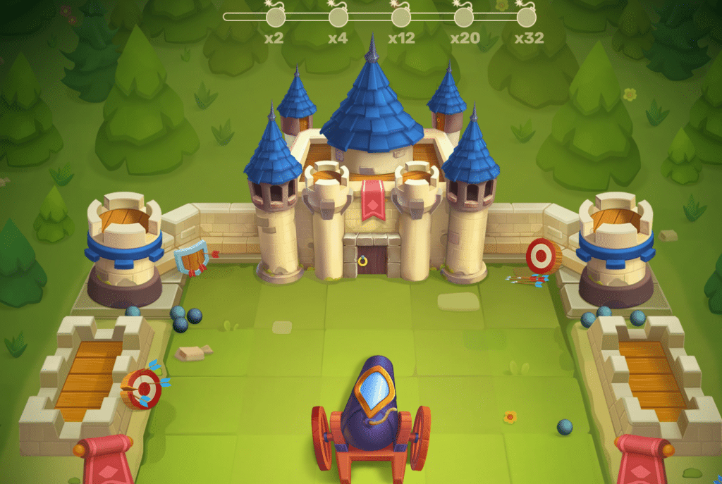 cursed castle jeu