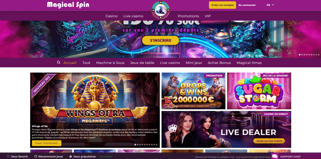 cashlib magical spin