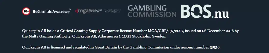 fiabilité quickspin