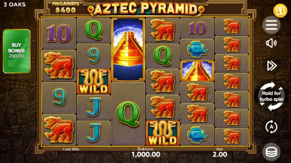 aztec pyramid megaways