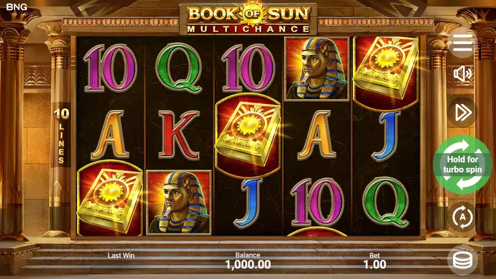 book of sun multichance