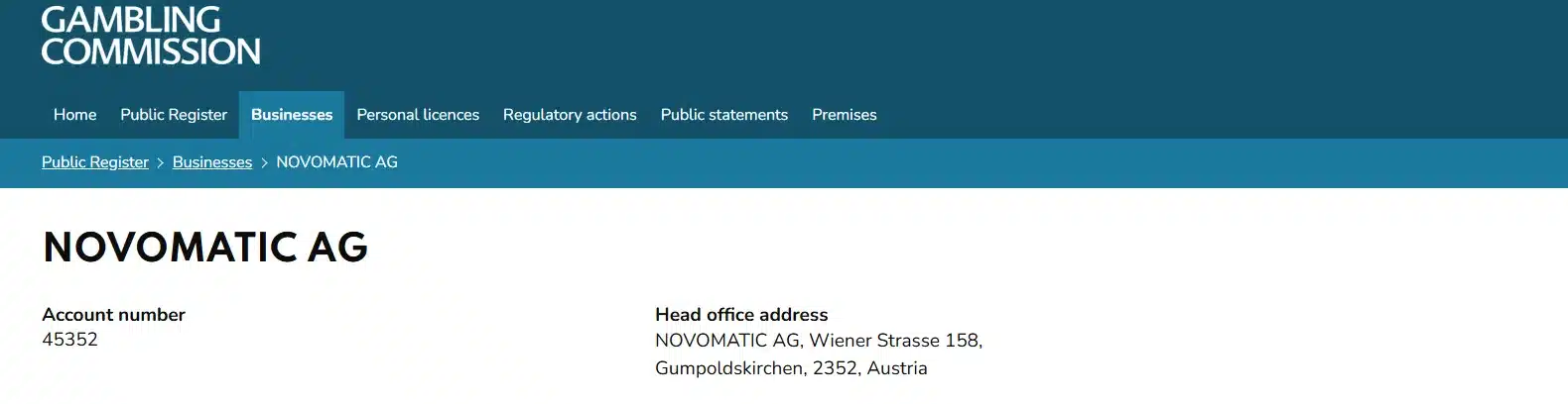 fiabilité novomatic